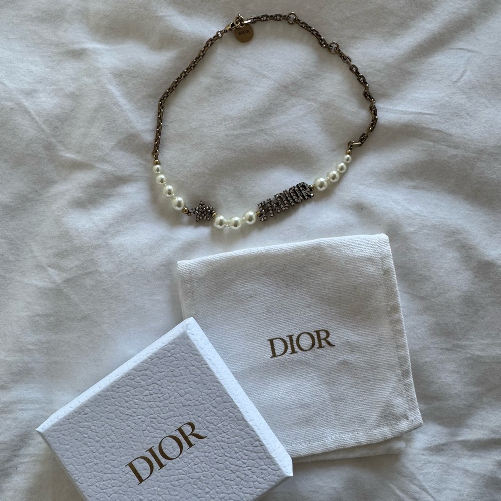 Dior Gold Chain necklace